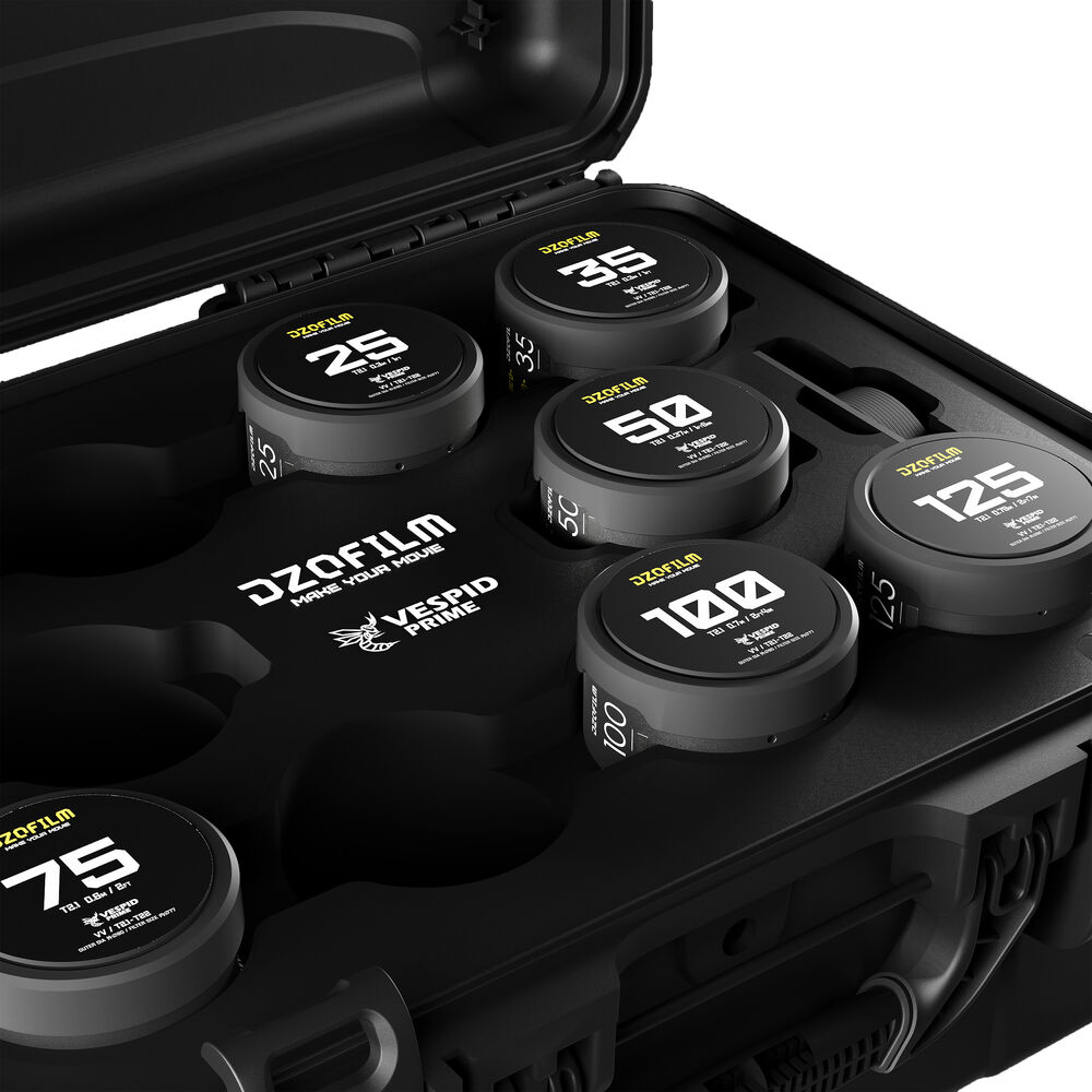 DZOFilm VESPID Prime 7-Lens Kit PL & Canon EF - 3