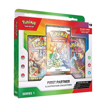 Pokemon First Partner Illustration Collection Series 1 