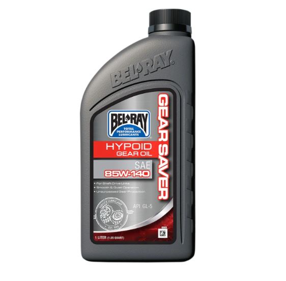 BEL-RAY Gear Saver 85W-140 1L – Växellådsolja för MC & ATV (API GL-5)
