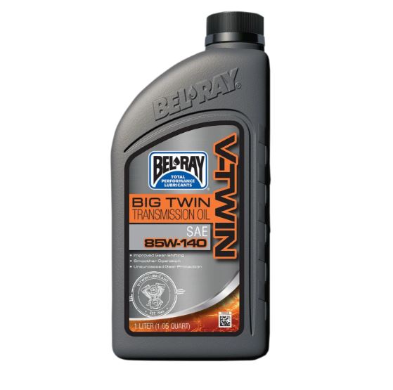 BEL-RAY Big Twin Transmission Oil 85W-140 1L – Växellådsolja för Harley (API GL-5)