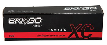 Skigo XC KLISTER RED +5 TO -1C