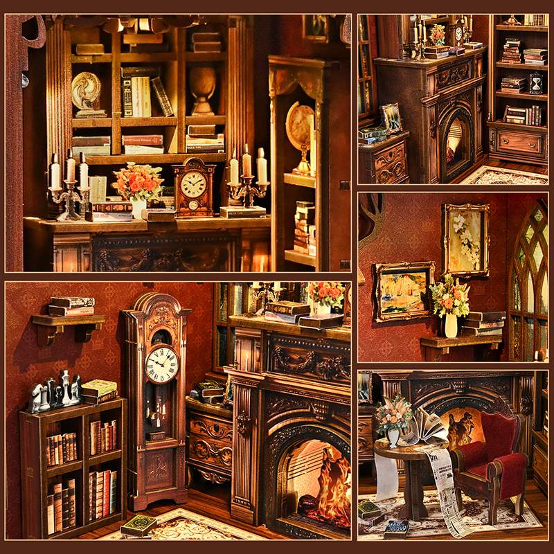 Book Nook Twilight Library - 3