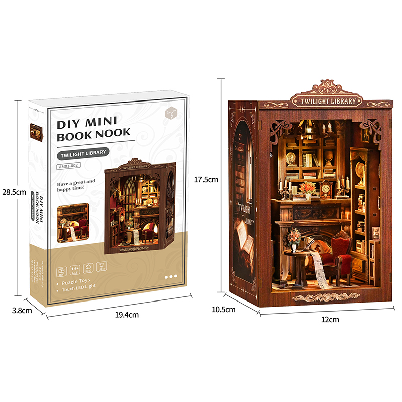 Book Nook Twilight Library - 2