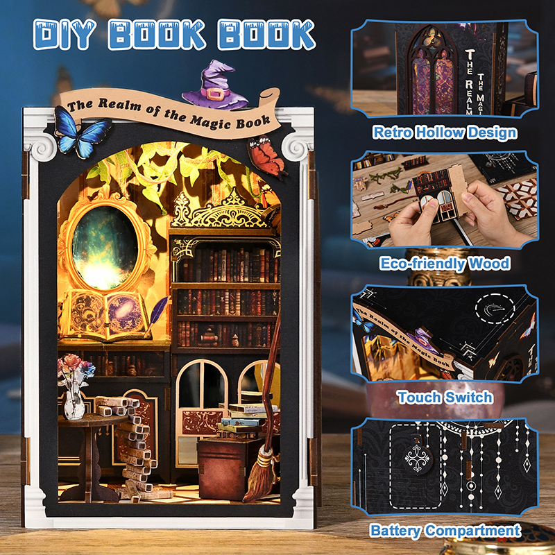 Book Nook The Realm Of The Magic Book - 5