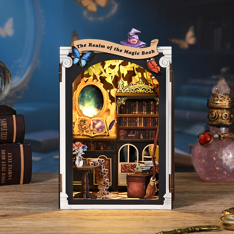 Book Nook The Realm Of The Magic Book - 6