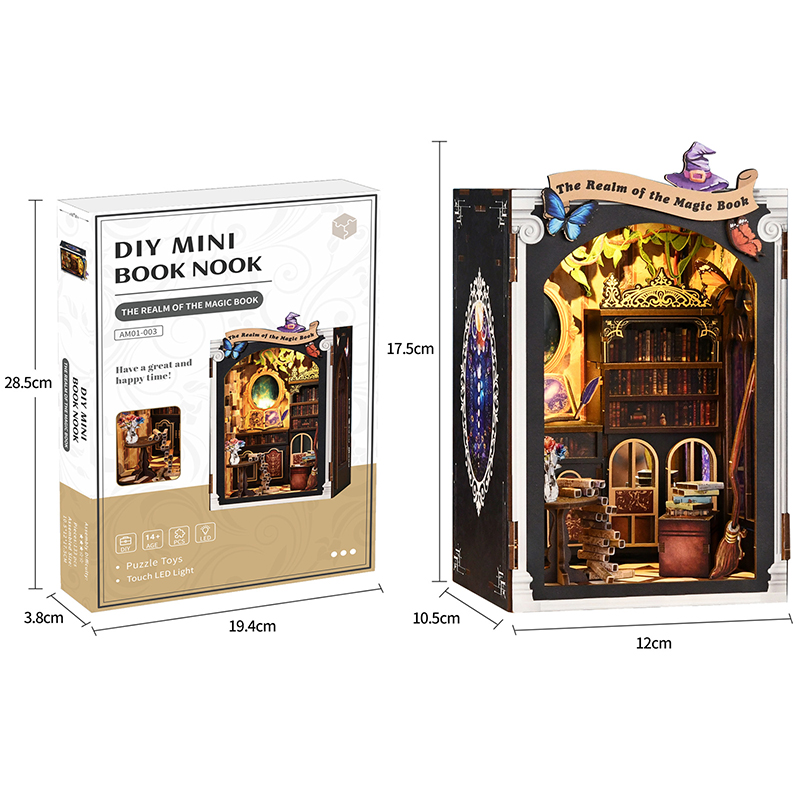 Book Nook The Realm Of The Magic Book - 2