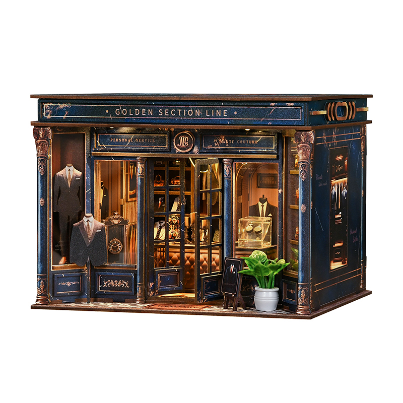 Book Nook Golden Section Line - Fancy Store - 4