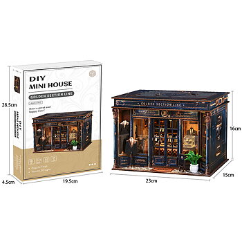 Book Nook Golden Section Line - Fancy Store