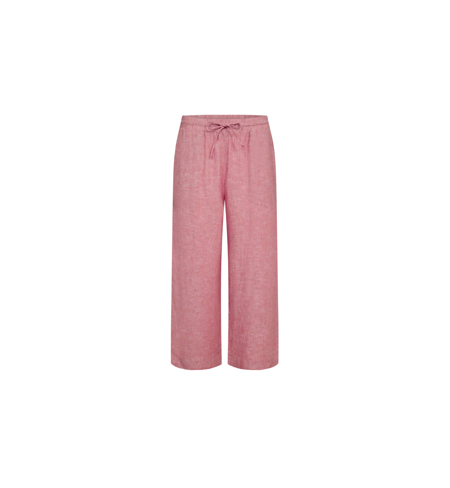 Freequent Lava 7/8 Linen Pants Pink