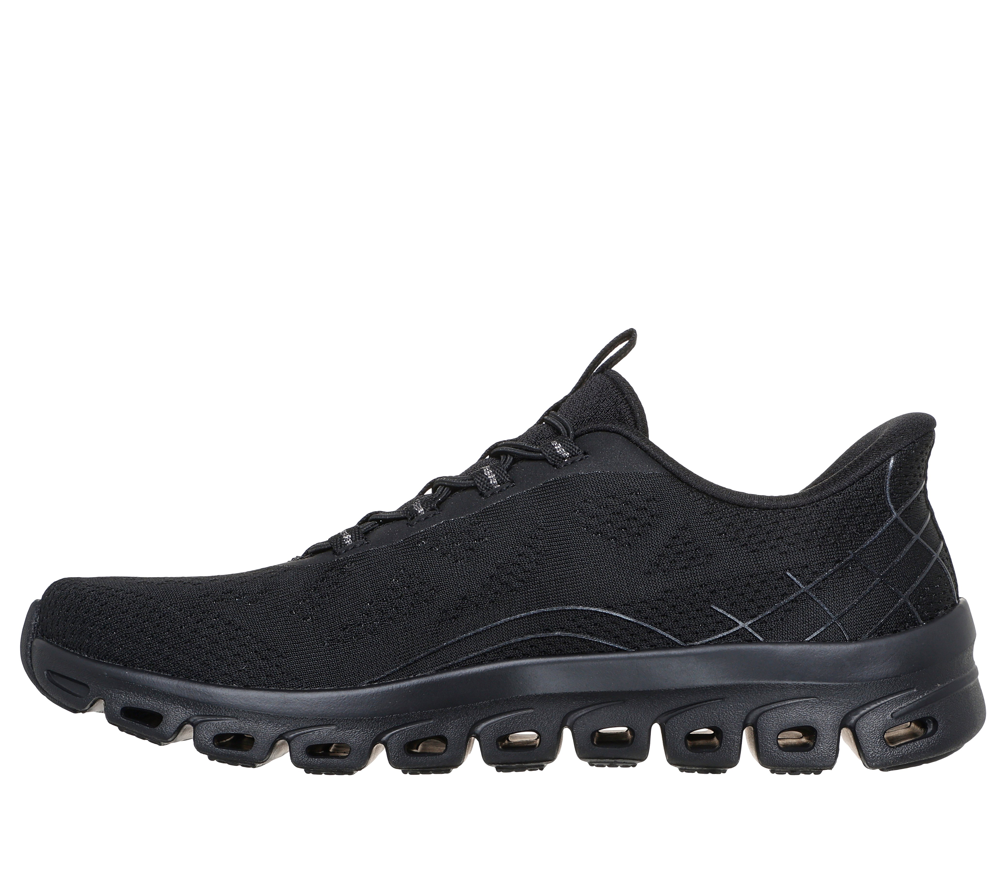 Skechers Slip-ins: Glide-Step Elevate - Amaze - Black - 2