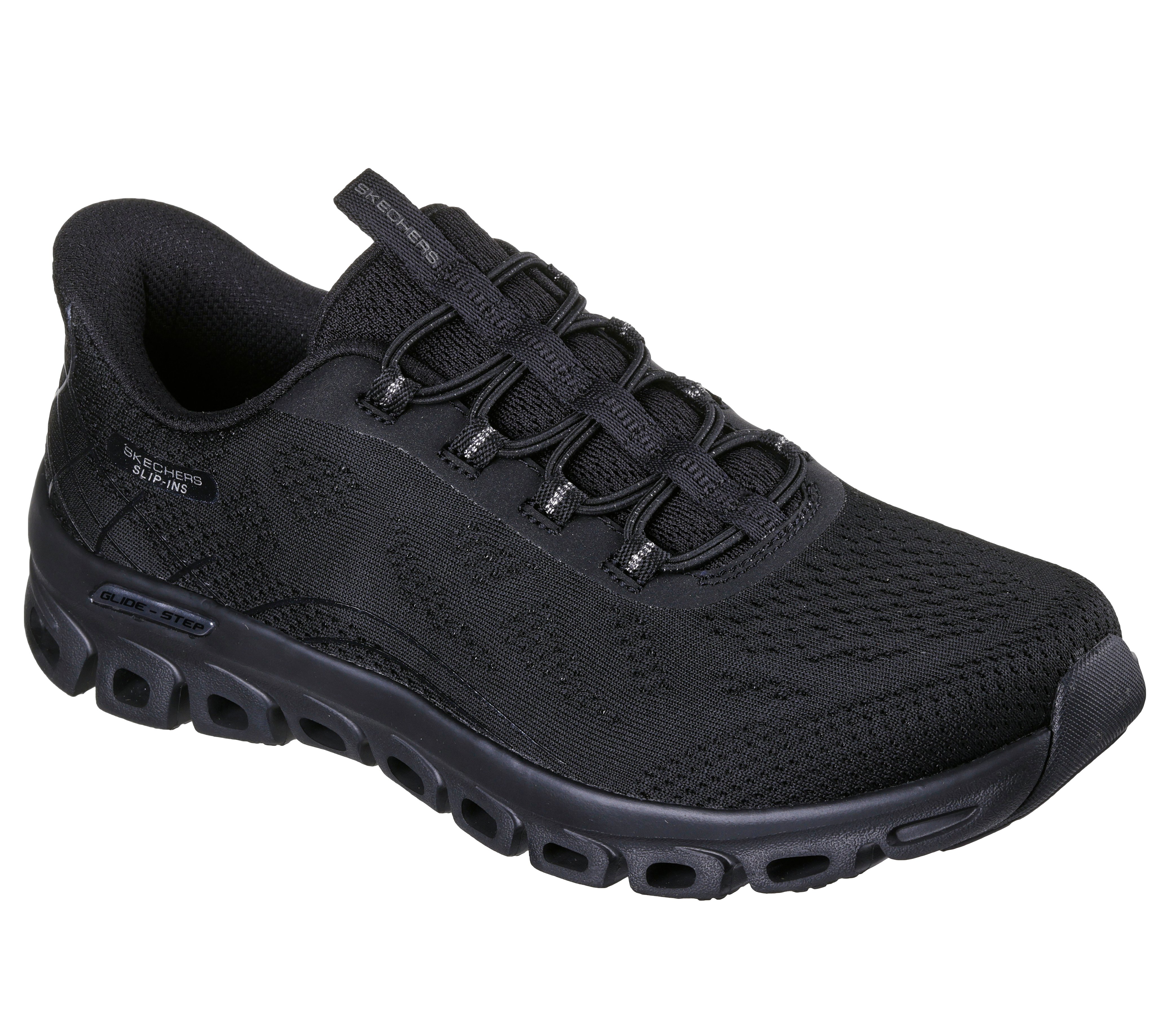 Skechers Slip-ins: Glide-Step Elevate - Amaze - Black - 3