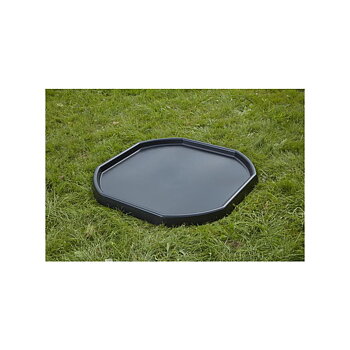 Lekbord Tuff Spot bricka svart