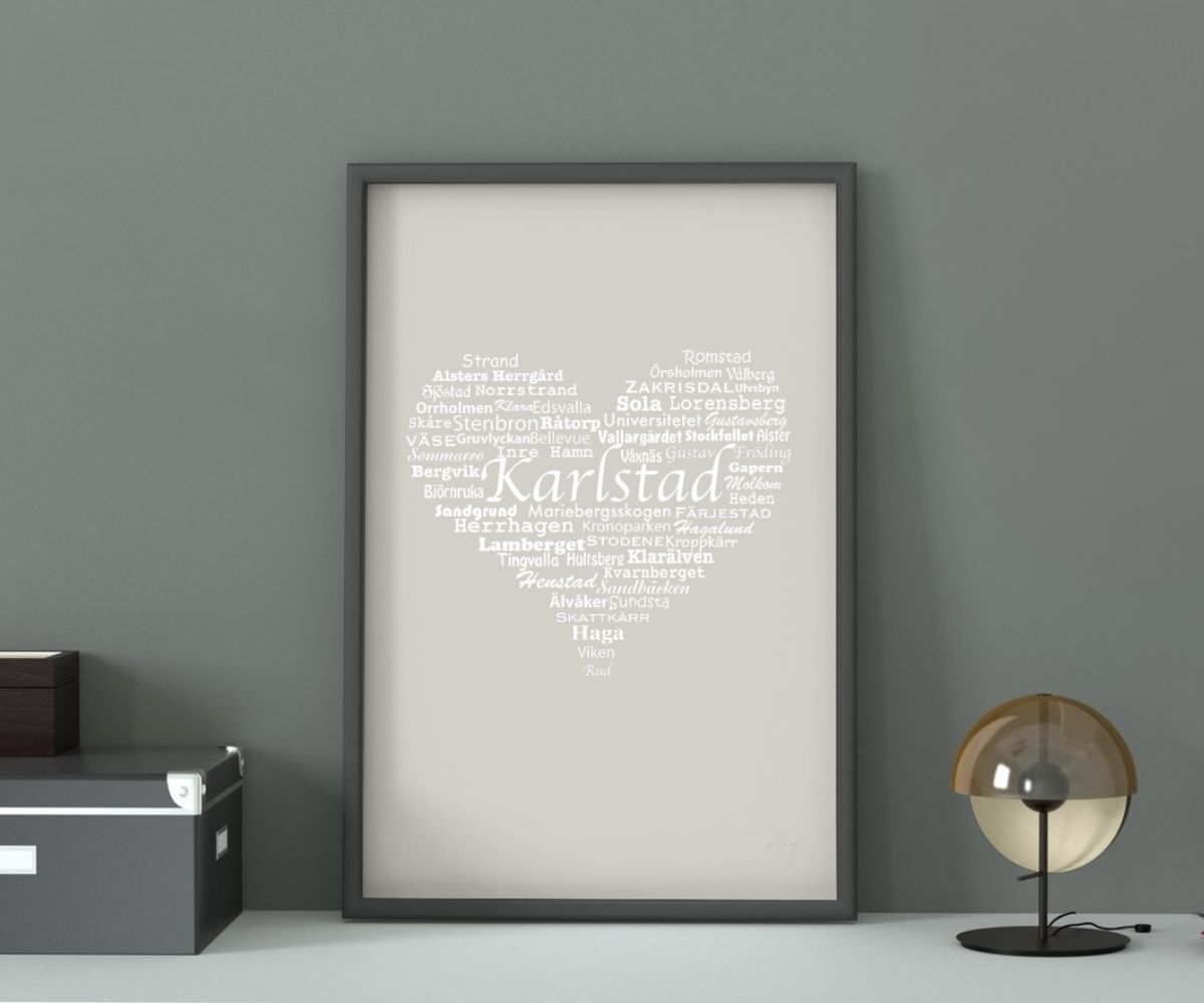 Poster - Karlstad i mitt hjärta - 3