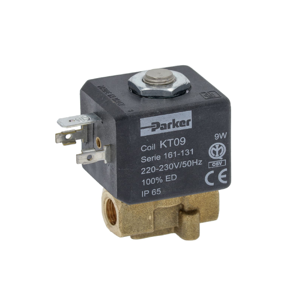 Solenoid KT09 2ways 1/8" - Magnetventil 2-vägs