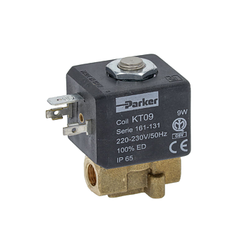 Solenoid KT09 2ways 1/8" - Magnetventil 2-vägs
