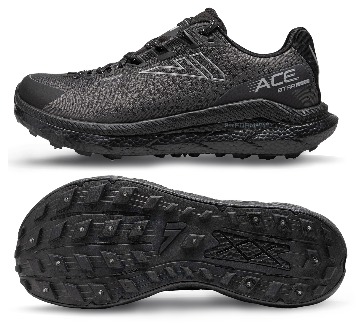 VJ Sarva Ace 25 hårdmetalldubb, black (limited edition)