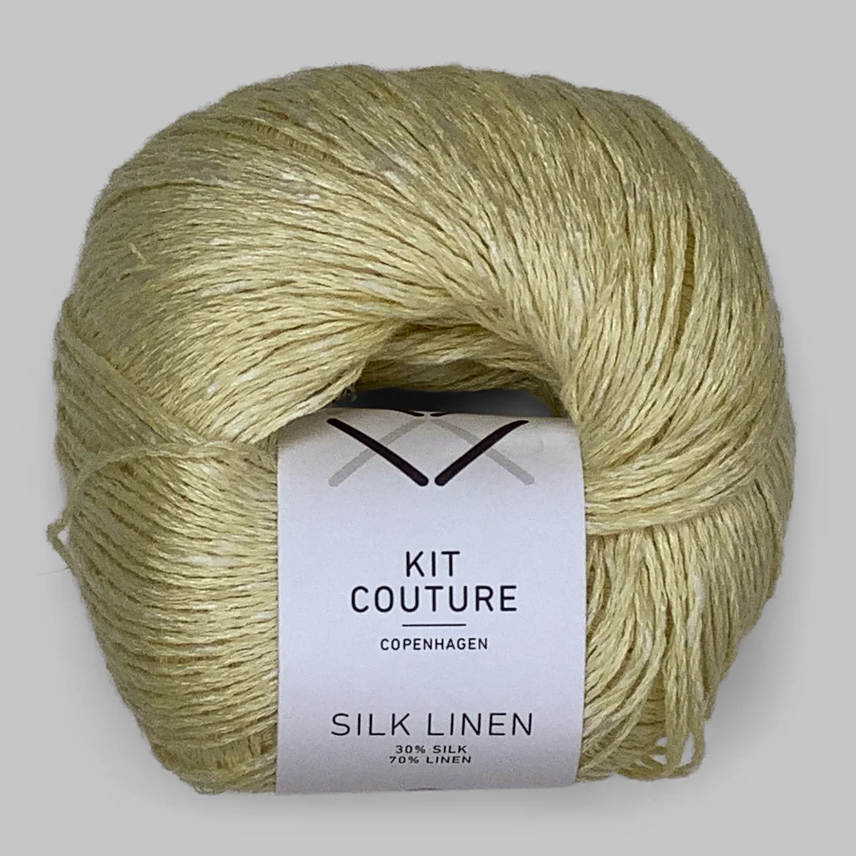 Silk Linen pastellgul