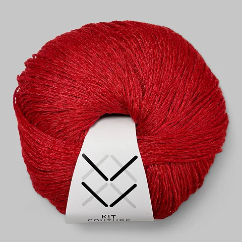 Silk Linen Röd