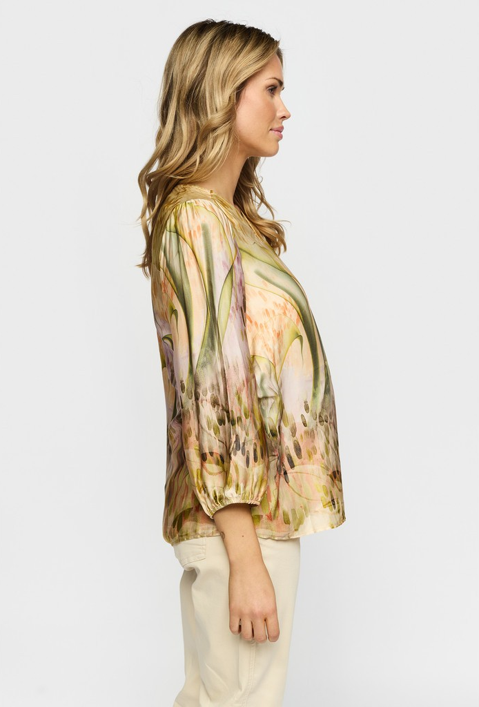 Smia Blouse - Sand - 2-Biz