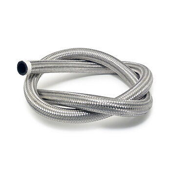 Kølerslange stålflettet 15x21mm, 1m