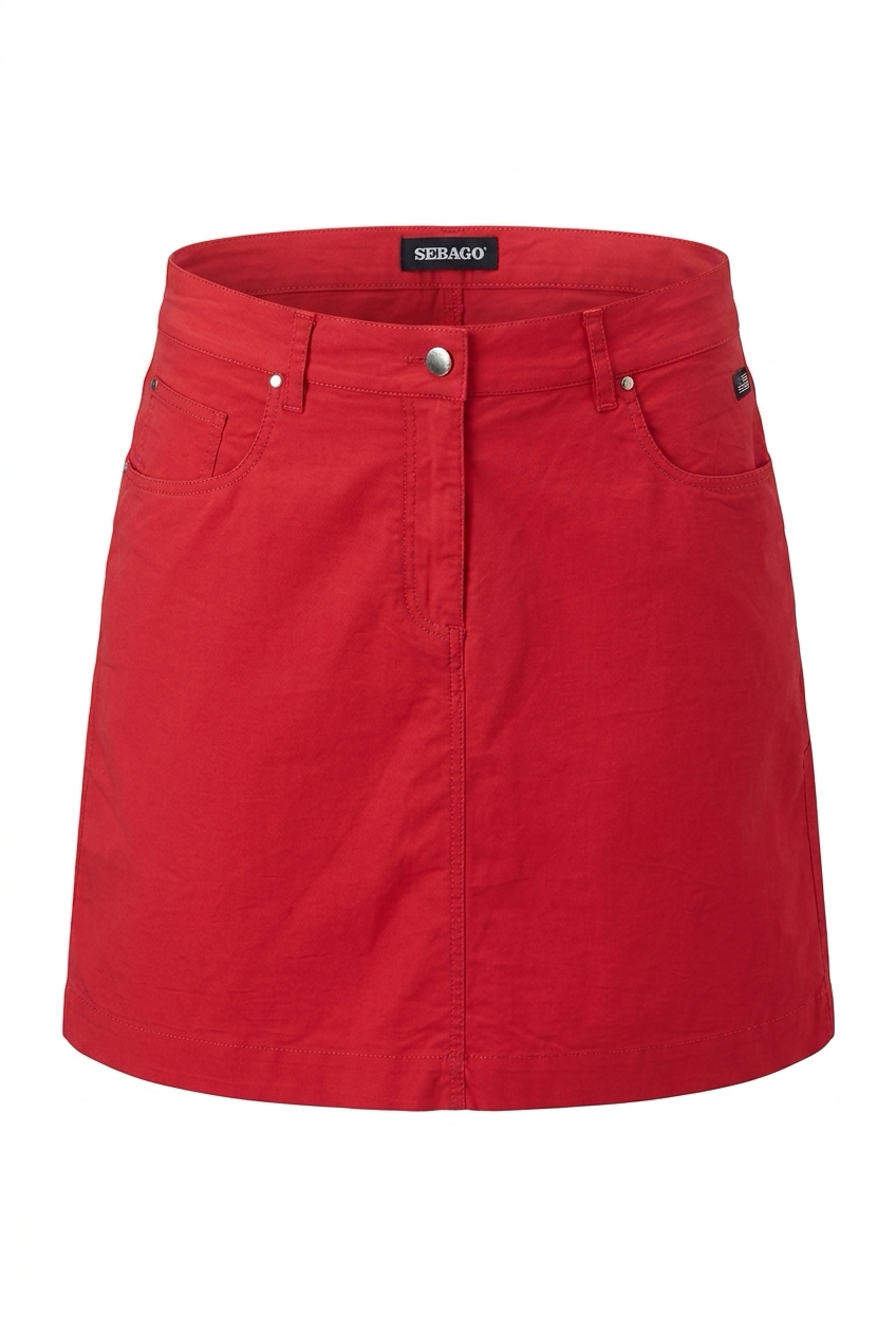 Classic Skort - Raspberry Red - Sebago - 3