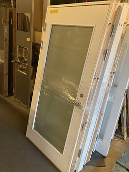 Innerdörr 10x21 Glas