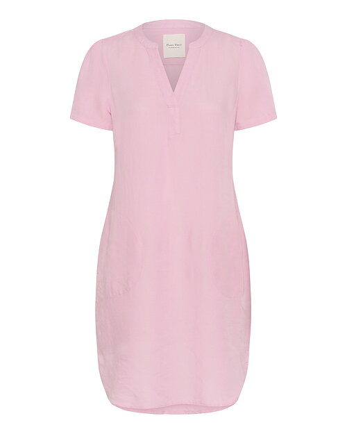 Klänning Aminase linneblandning rosa - 5
