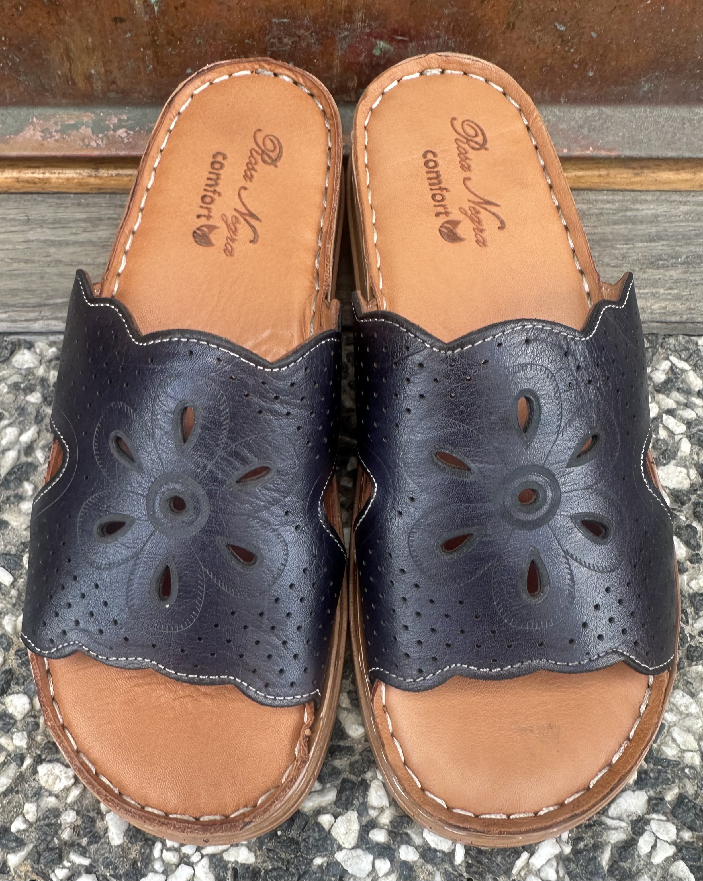 Slip In sandal från  Rosa Negra Comfort , blå - 2