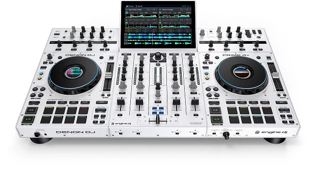 Denon DJ PRIME 4+ Special Edition White - 5