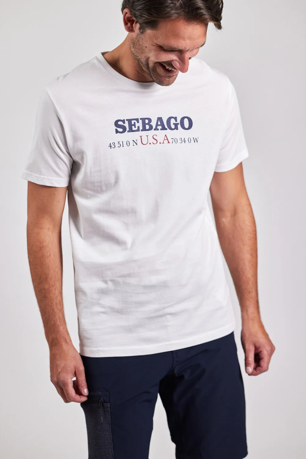 SEBAGO AUTHENTIC LOGO TEE