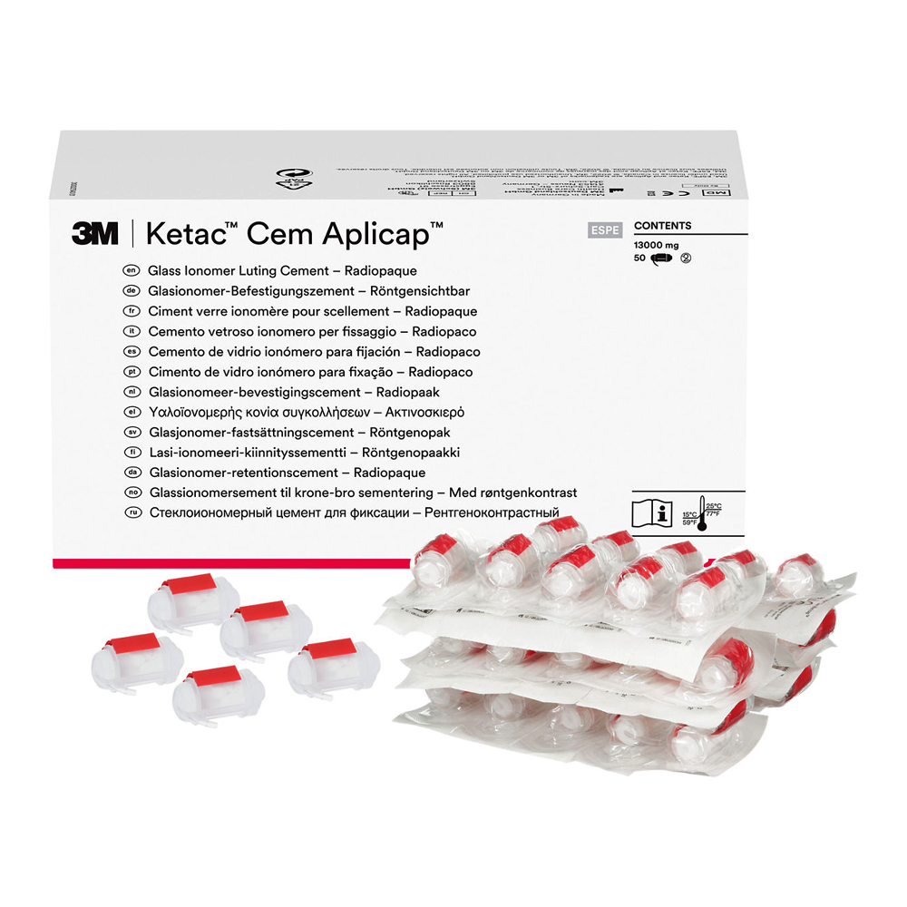 Ketac Cem Aplicap Luting Cement, 50st.
