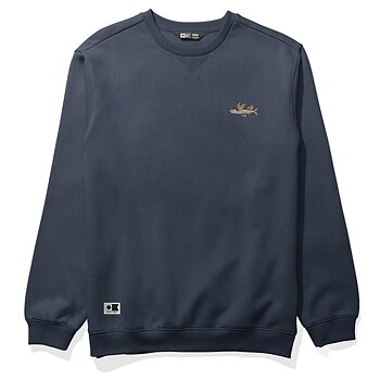 Salty Crew Sweatshirt - Worn In Crew Navy