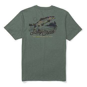 Salty Crew T-Shirt - Fish Fest Laurel Wreath