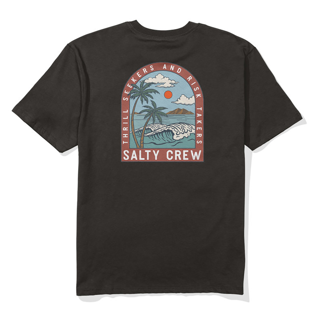 Salty Crew T-Shirt - Archway Classic Black