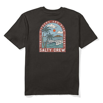 Salty Crew T-Shirt - Archway Classic Black