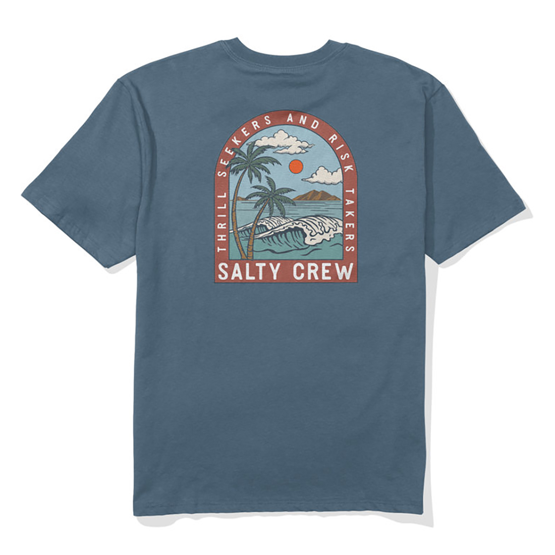 Salty Crew T-Shirt - Archway Classic Slate