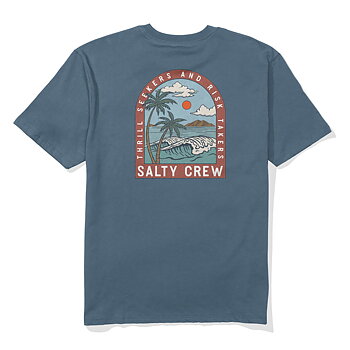 Salty Crew T-Shirt - Archway Classic Slate