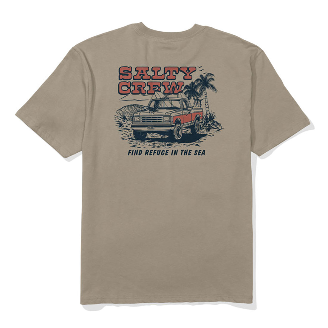 Salty Crew T-Shirt - Truck Stop Classic Twig