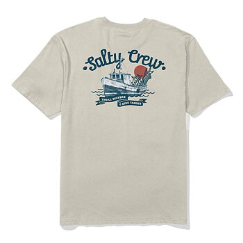 Salty Crew T-Shirt - Hauler Classic Moonbeam