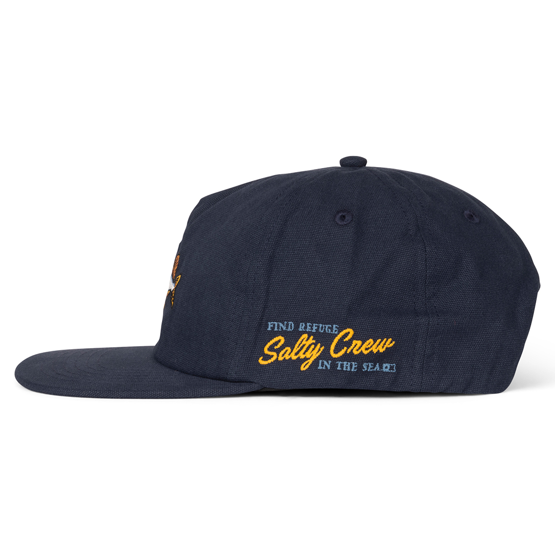 Salty Crew Cap - Coastal Snapback Midnight Navy - 2