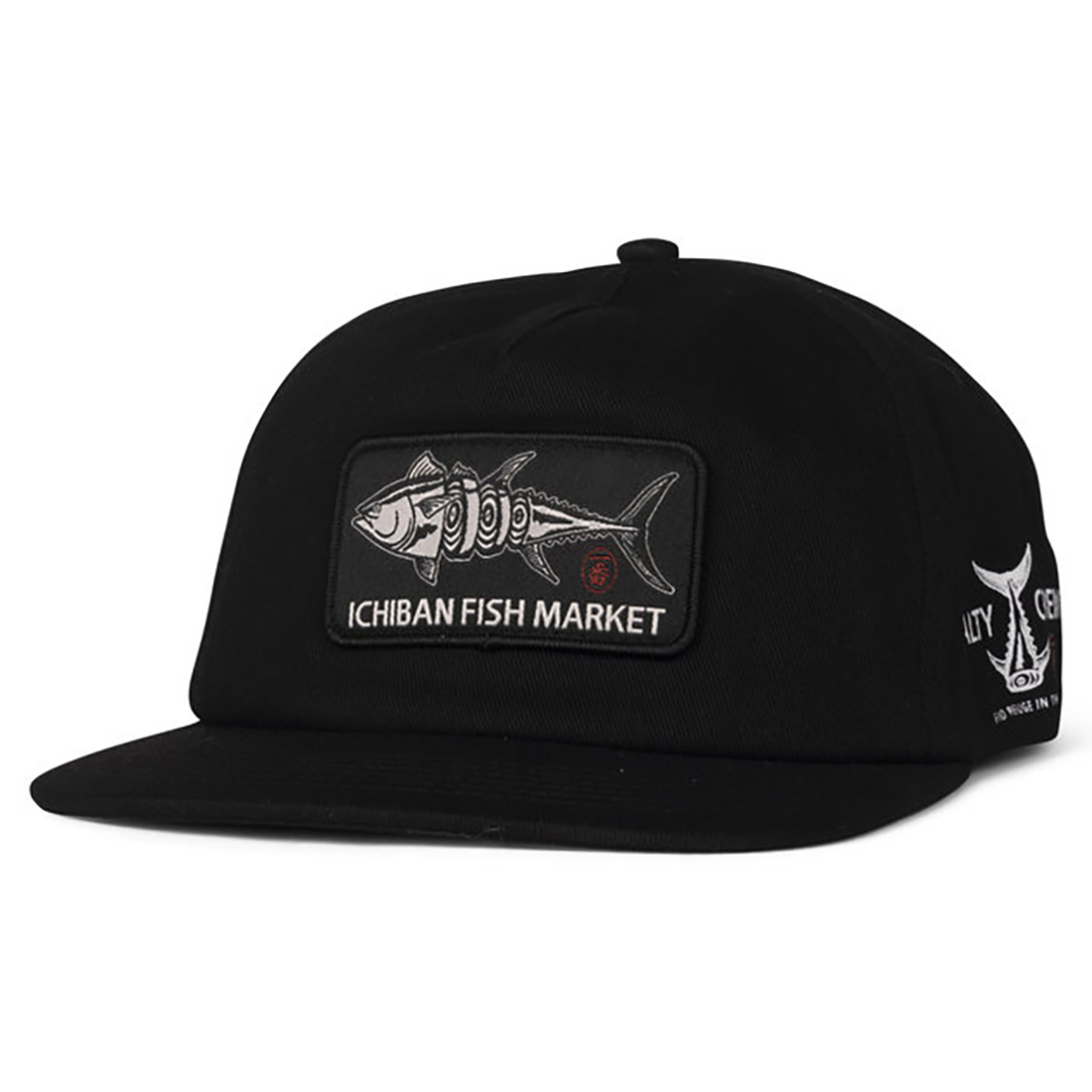 Salty Crew Cap - Fish Market Snapback Black