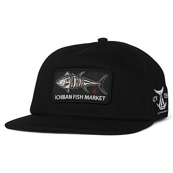 Salty Crew Cap - Fish Market Snapback Black