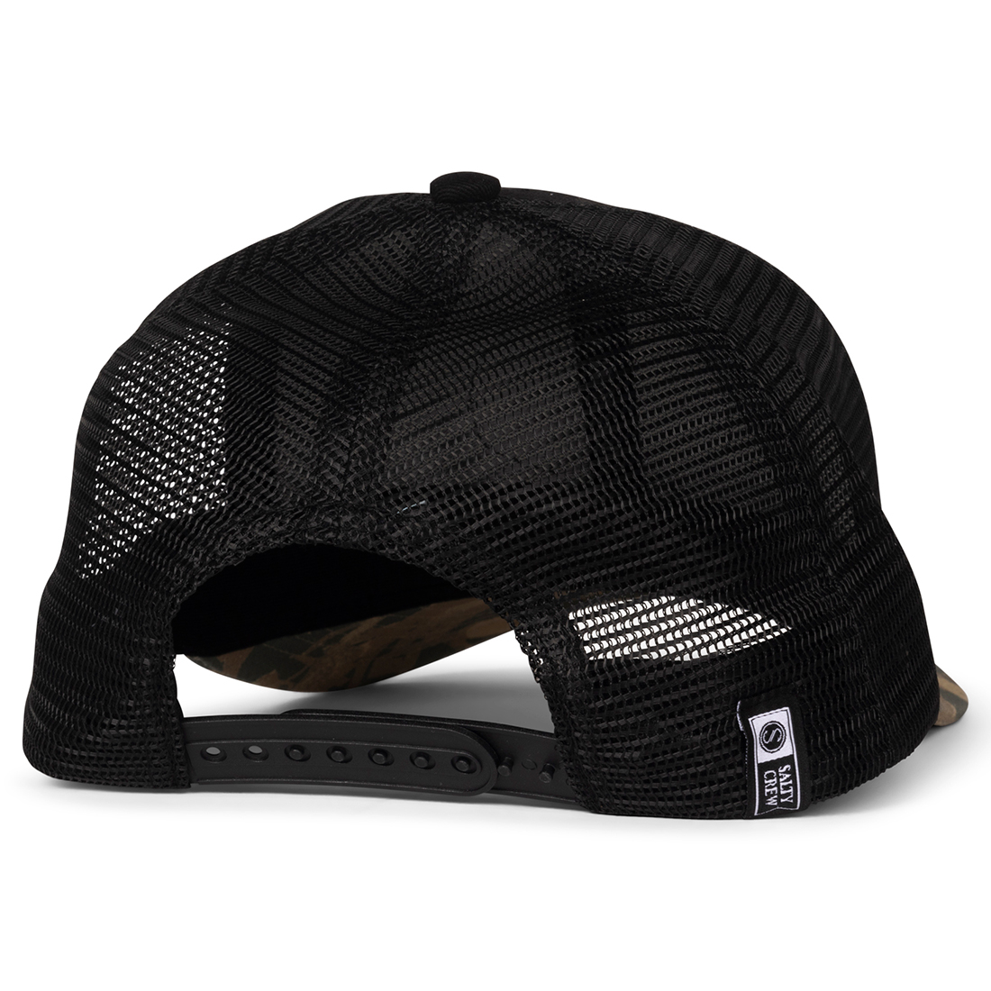 Salty Crew Cap - Border Trucker Black Camo - 2