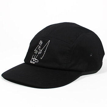 Salty Crew Cap - Lb 5 Panel Pirate Black