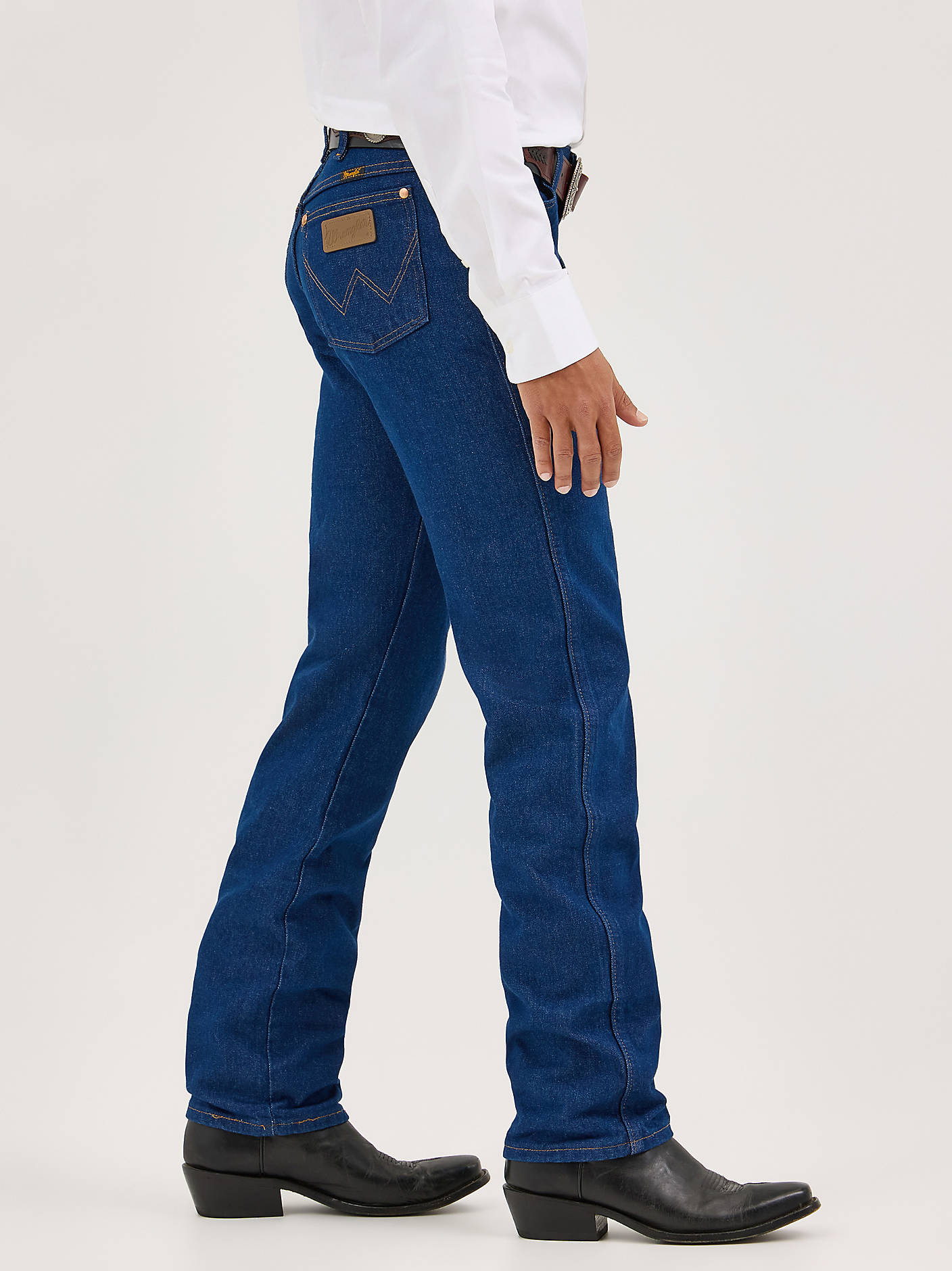 13 MWZ wrangler cowboycut prewashed - 5