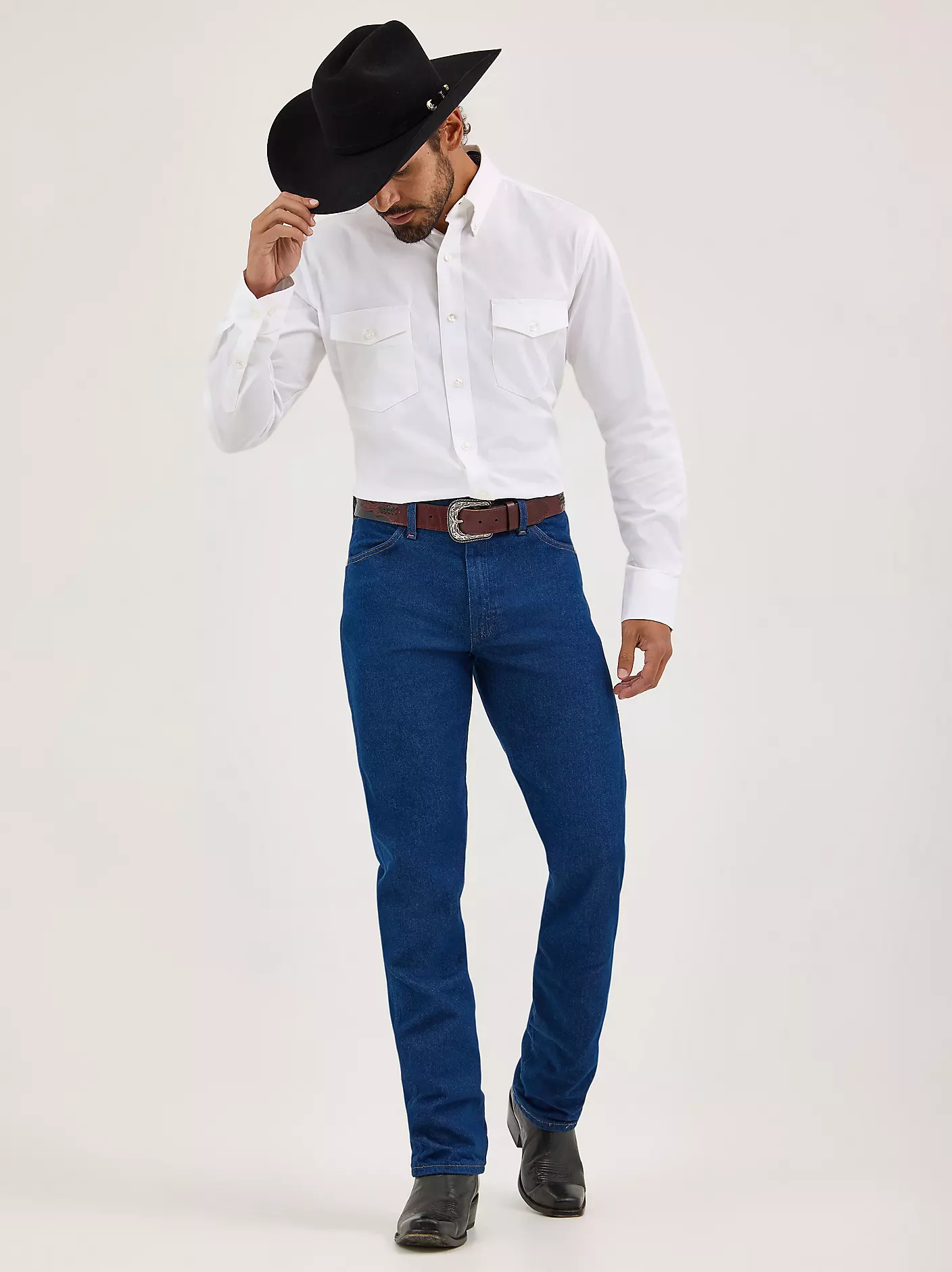 13 MWZ wrangler cowboycut prewashed - 2