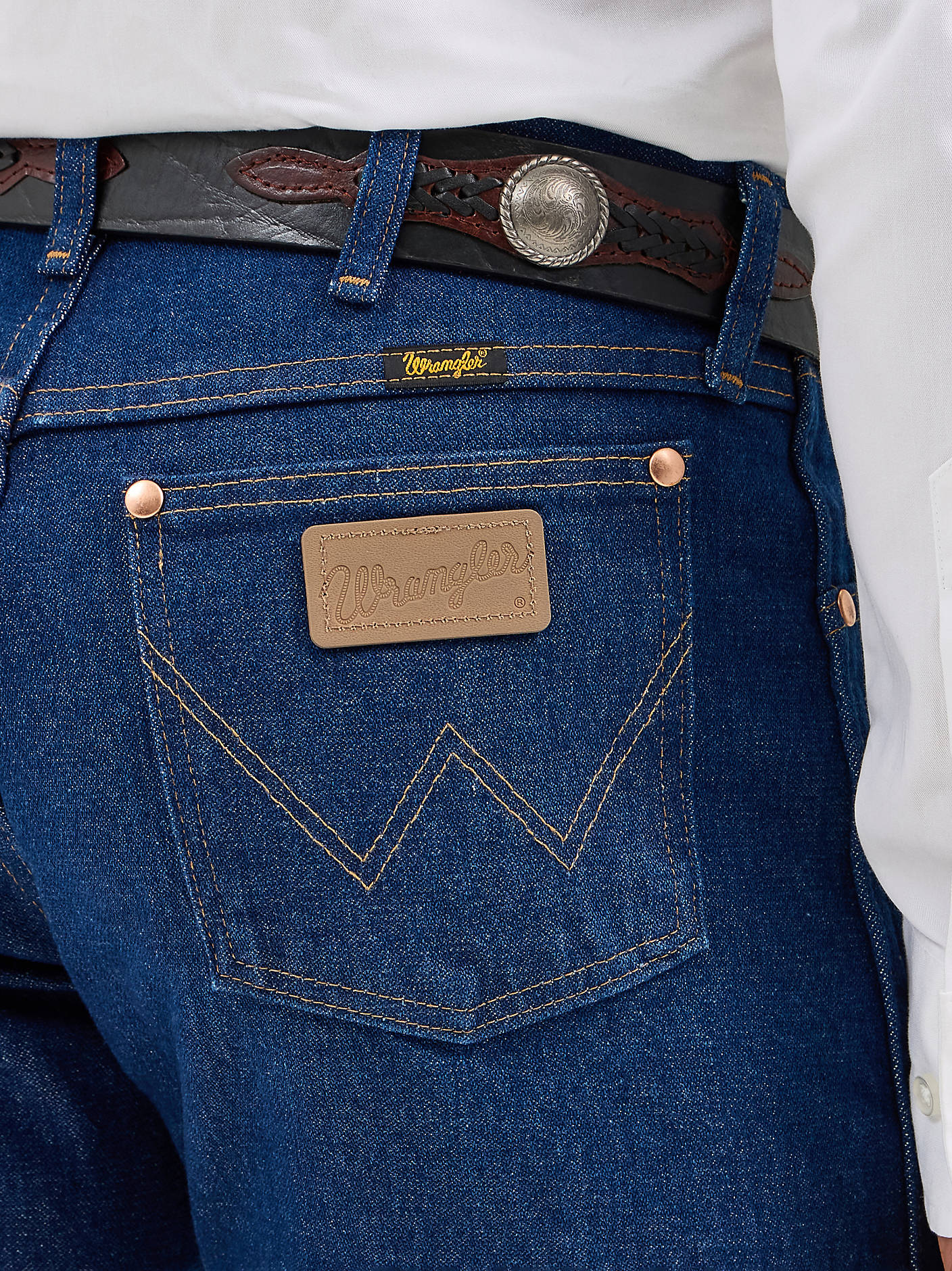 13 MWZ wrangler cowboycut prewashed - 6