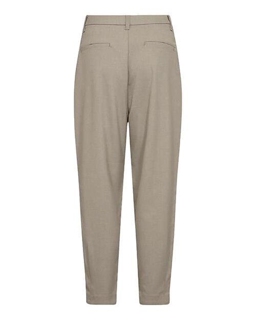 Byxa Tailor dressad hög midja mullvad - 2