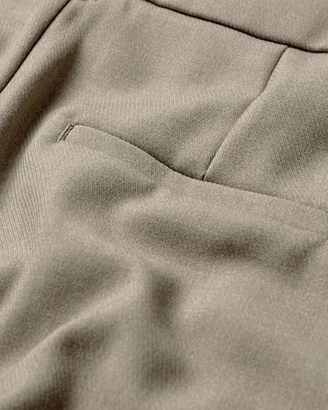 Byxa Tailor dressad hög midja mullvad - 5