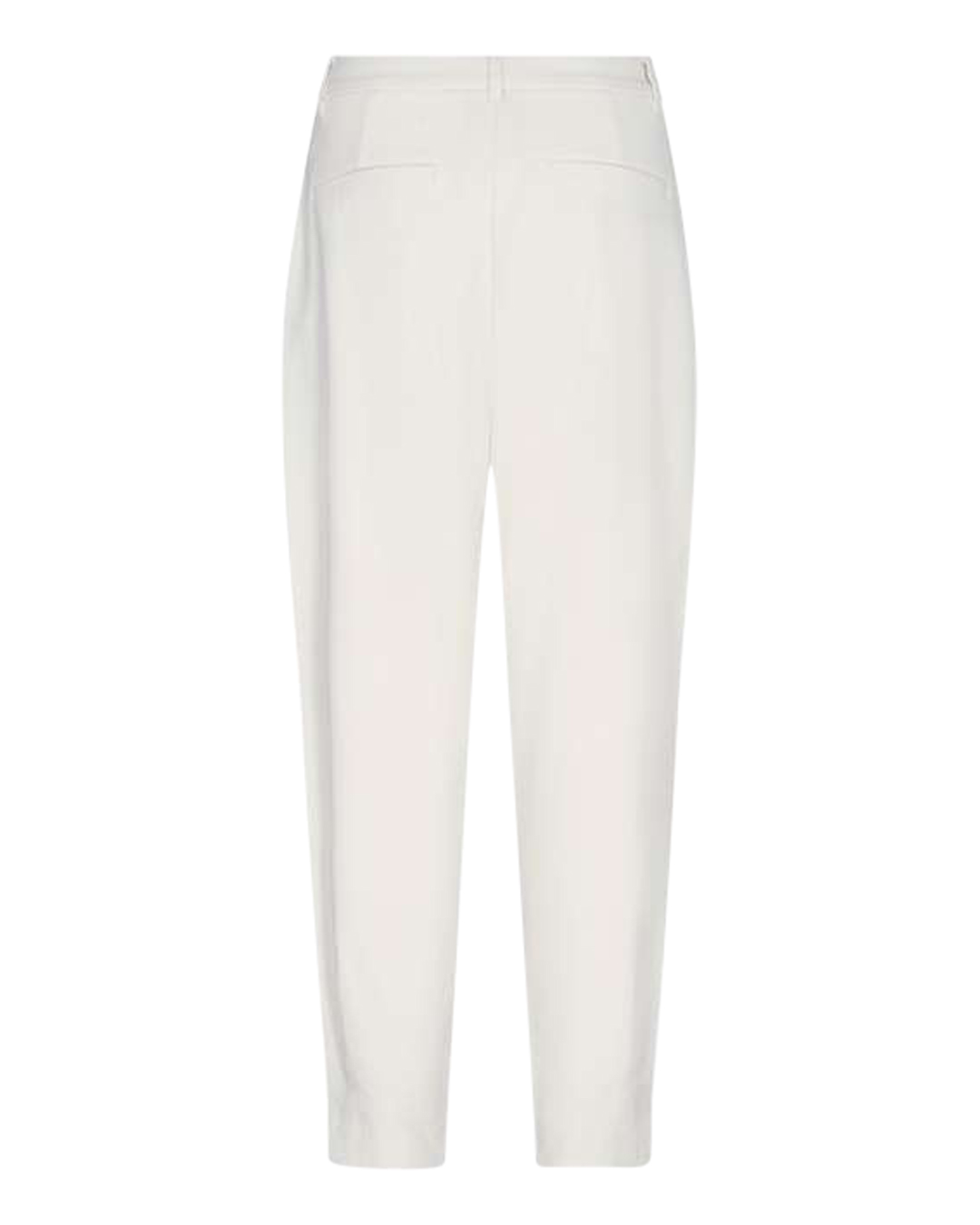Byxa Tailor dressad hög midja offwhite - 3